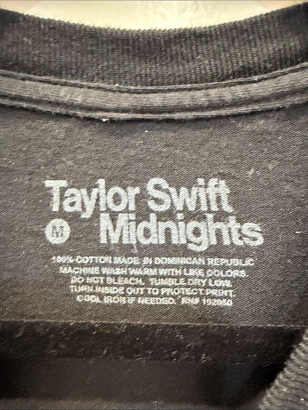 Taylor Swift Midnights Rooting for the Anti-Hero T-Shirt Graphic Tee in Black - Picture 4 of 8